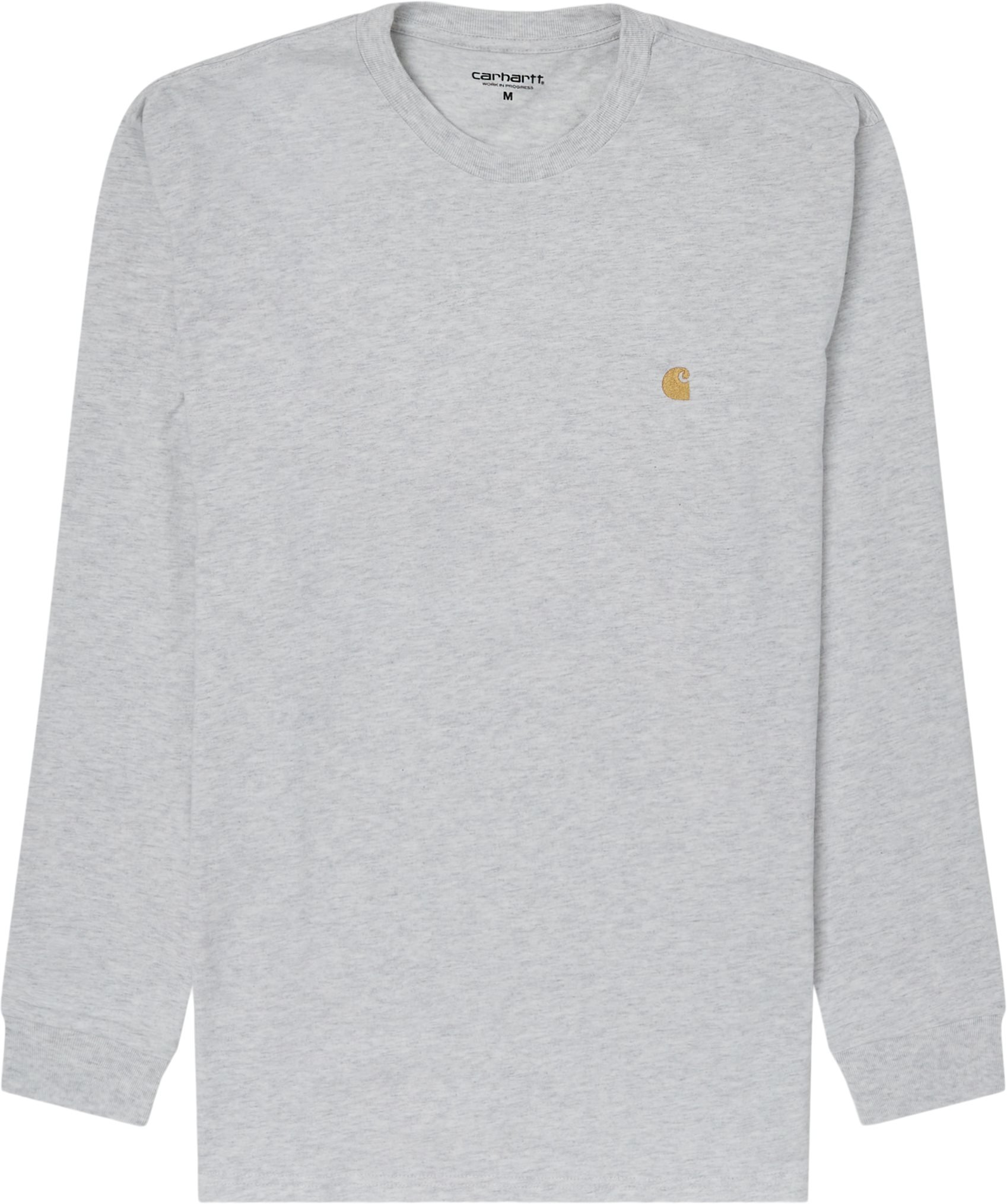 Carhartt WIP T-shirts L/S CHASE I026392 Grey
